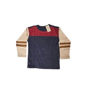 Garanimals Toddler Boy Colorblocked Tee with Long Sleeves Size 3T - NWT